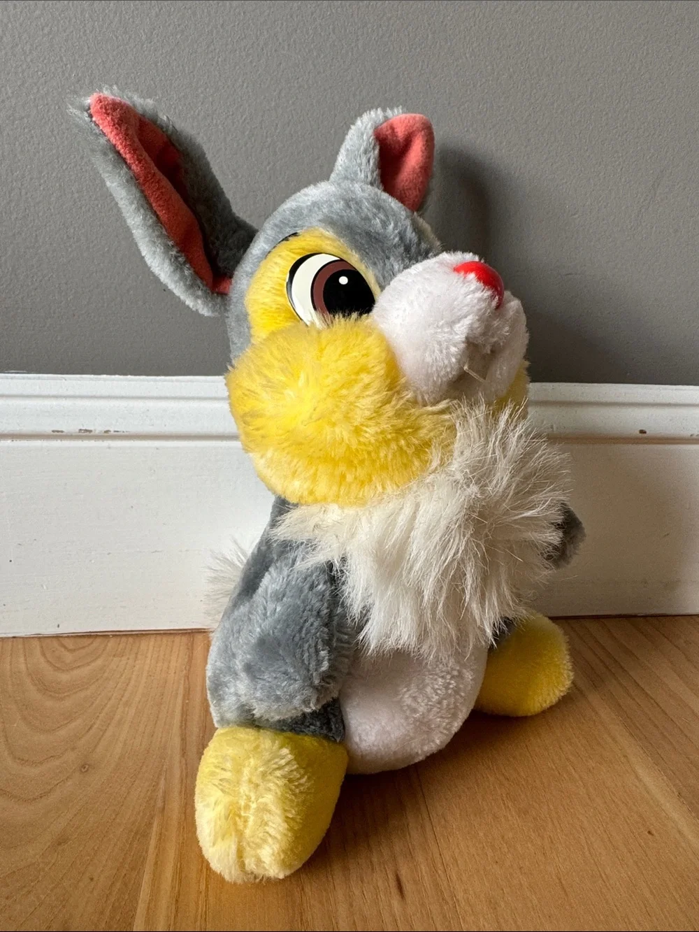 Vintage Disney Parks Thumper Plush Made in Korea Bambi Rabbit Stuffed Toy